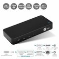 Betterbattery Triple Hybrid 4K Video Docking Station with PD Charging, Black BE3367561